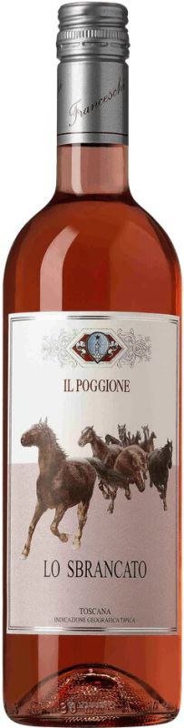 Вино Il Poggione. Ло Сбранкато Росато 2019 рож 12,5%  0,75л